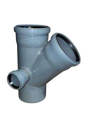 Крестовина d=110 2пл. перех. 45°ø50х90° л тм grandi therm
