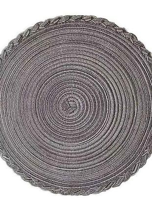 Коврик для сервировки пвх круглый,38см,арт.7016102854 тм euro gold