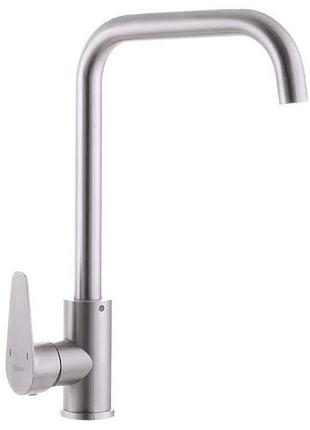 Смеситель для кухни на мойку с нерж. стали sus304 (fox-011-g ) тм zerix