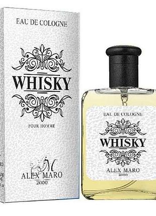 Туалетна вода чоловіча whisky 100мл тм alex maro