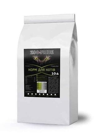 Сухой корм для котов эконом рыба 10кг тм zoo-pride