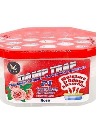 Поглинач вологи та запаху 400мл (контейнер) damp trap троянда тм ardor