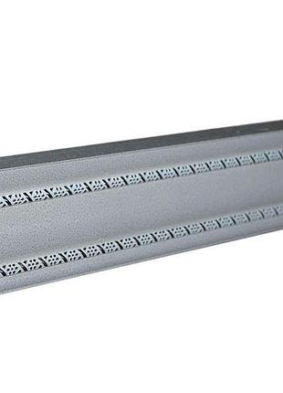 Карниз алюминиевый 2-рядный покрас. с 2молдинг. античное золото 2м тм кардинал