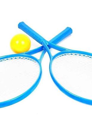 Набір для гри в теніс 53x24.5x9см синій арт.2957 тм технок