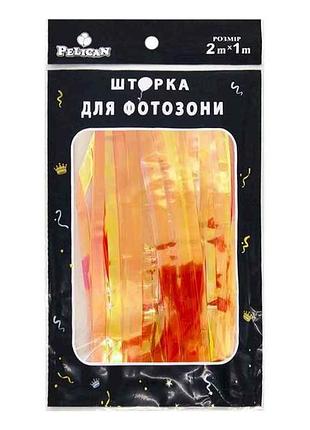 Шторка для фотозони 1m*2m перламутр #193 рожеве золото арт.872193 тм pelican