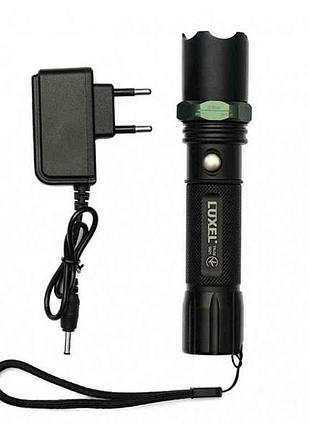 Фонарь светодиодный аккумулятор 2 * 3,7в 800 mah li-on 5w ip44 3 режима работы (tr-05) тм luxel