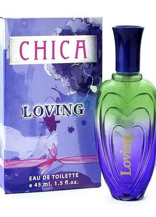 Туалетна вода жін. loving (45мл.) тм chica