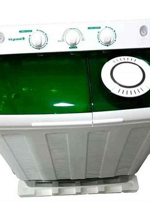 Стиральная машина 6,5кгмпа v650-5p_green тм vilgrand