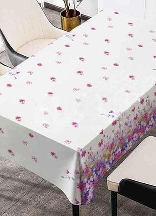 Скатертина пвх на тканевій основі прованс pw-r1076-1rw 1,37*1м тм dariana