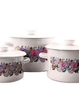 Набор посуды 3 предм. i822 анабель (молочная) тм idilia
