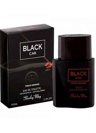 Туалетная вода мужская black car 100мл тм shirley may