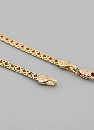 Браслет 56074 ширина 3.5мм позолота 18к довжина 21 тм xuping