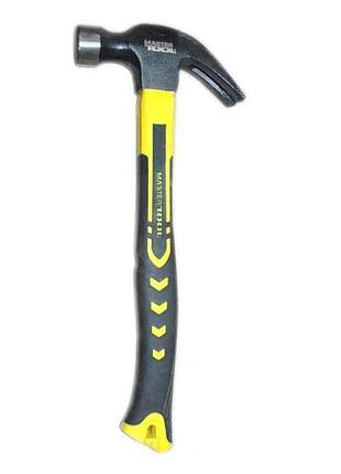 Молоток з ручкой скловолокно 0,45кг 02-0704 тм master tool