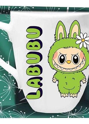 Чашка 200мл labubu салатовый в под. коробке тм farglass