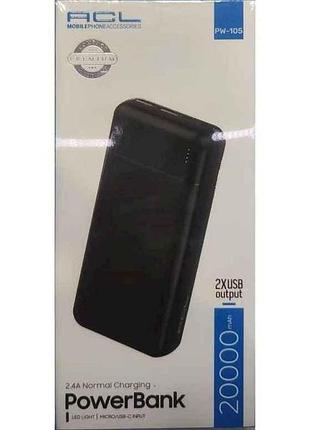 Power bank 20000mah pw-105 тм acl