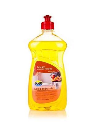 Гель для миття посуду 500мл персик тм мию