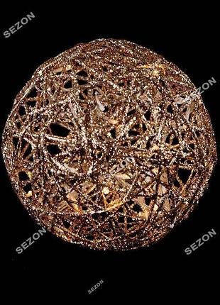 Куля золото 30см 19-101-30g тм китай