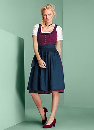 Платье-комплект октоберфест от tcm tchibo германия 36европ.