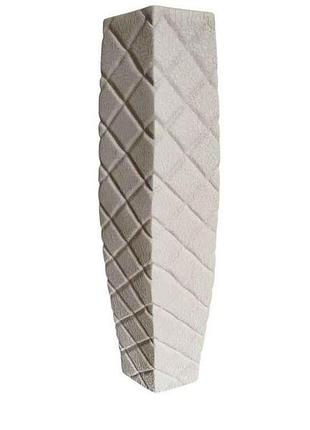 Ваза напольная h-71см кофе ромб шелк 4005 керамика тм авангард