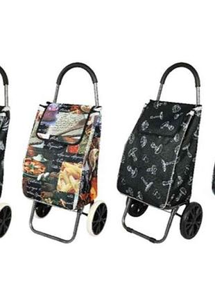 Сумка на колесах в ассортименте тачка 97*45.5*27см (до 30кг) mh-4151 металл тм stenson