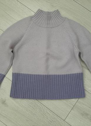 Жіночий напівшерстяний светр2 фото