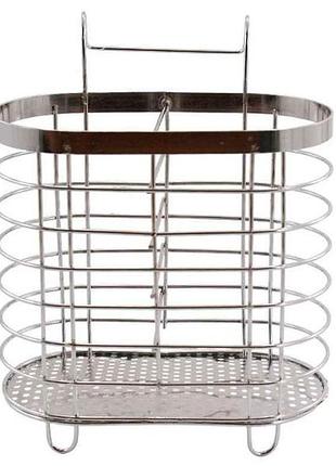 Сушарка для ложок/віделок 15х18 см овальна dd08-z14 тм zauberg