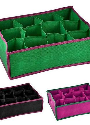 Органайзер для белья colorito 12вид 30*25*10см 302510-colorito тм stenson