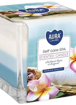 Свічка ароматизована у склі snk 80-363 тм bispol