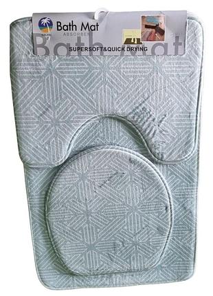 Коврик в ванную a-plus набор из 3 шт (322 dm)