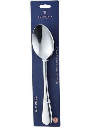 Ложка столова 6шт ct108h-ds6 roma тм corinthia