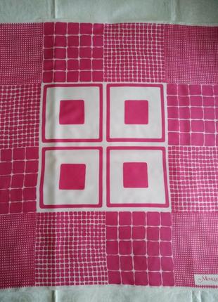Вінтажна, стильна хустка monique martin, 77х78 см
