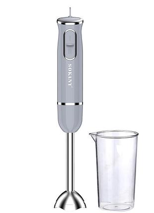 Ручний блендер sokany занурювальний 300 вт блакитний sk-1726bl