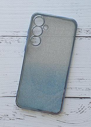 Чехол samsung sa356b galaxy a35 для телефона силиконовый blue