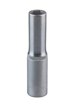 Торцева головка глибока 1/4", 6 ган. 07 мм alloid