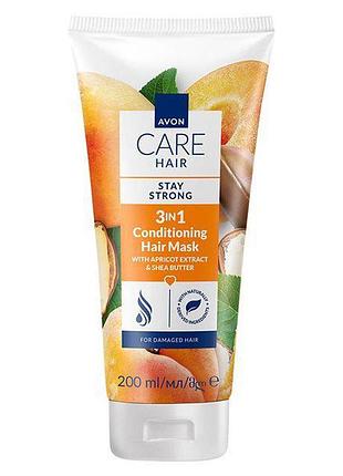 3-в-1 маска для волос avon «абсолютная сила, 200 мл (84946876)