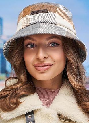 Панама «килт», бежевый