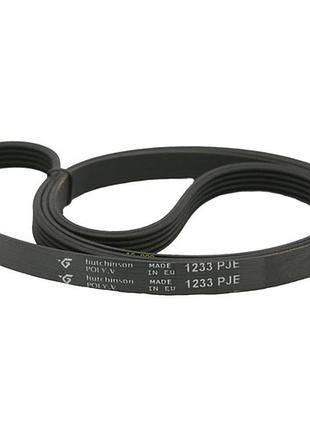 Ремень 1233 j5 el black (hutchinson poly.v 1233 pje)