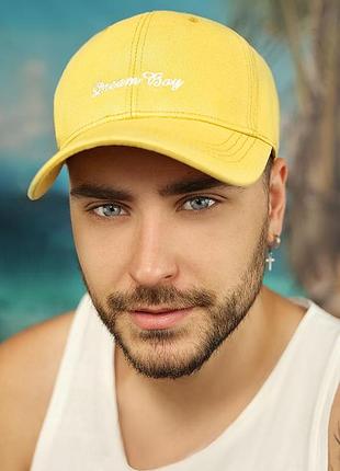 Мужская бейсболка «dream boy», желтый