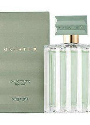 Туалетна вода для нього greater (грейте) , oriflame 75мл