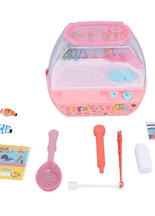 Музыкальный аквариум детский ночник озвучка сказки песни подсветка bluetooth happy aquarium fish tank