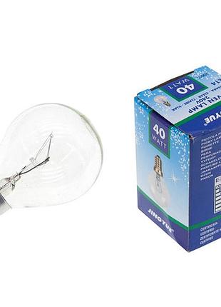 Лампа jingyue для духовки универсальная (e14, 40w, 240v, 300°c) (аналог bosch 00057874)