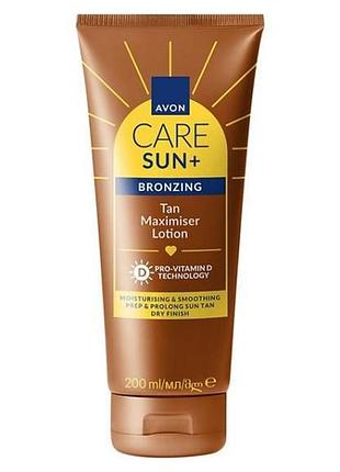 Лосьйон-підсилювач для підготовки до засмаги avon, 200 мл