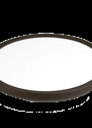 Led светильник с декоративной подсветкой videx dl3r 18w 4000k 220v