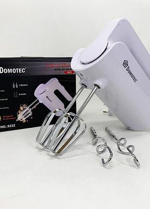 Миксер для взбивания яиц и крема domotec, ручной миксер для кухни ручной переносной ej-51