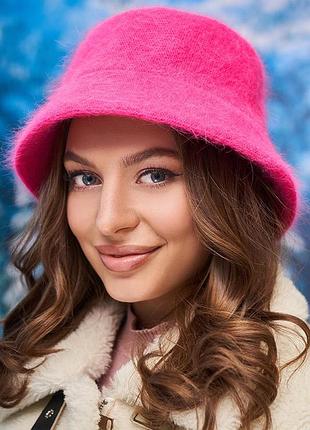 Панама «вэлери», малиновый