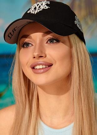 Кепка «wolf-m», чорний + сірий