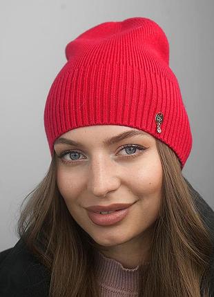 Шапка «сория», красный