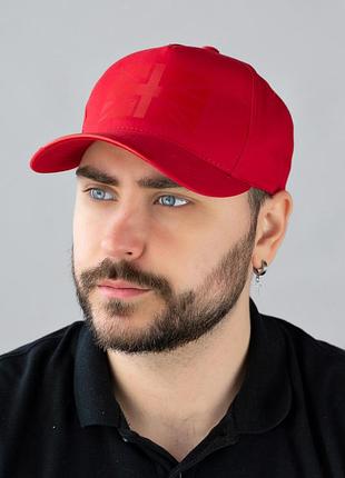 Мужчкая кепка - трекерка "england flag rolll" (1539), красный
