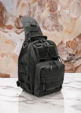 Сумка для прихованого носіння пістолета, чоловіча тактична сумка барсетка через плече do-76