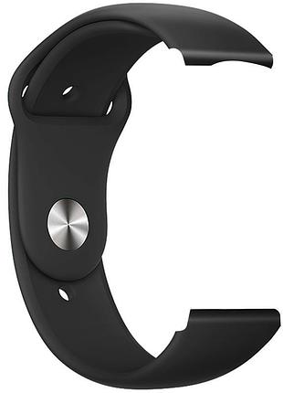 Ремешок hoco wh11 flexible series classic silicone strap для smart watch 20mm black